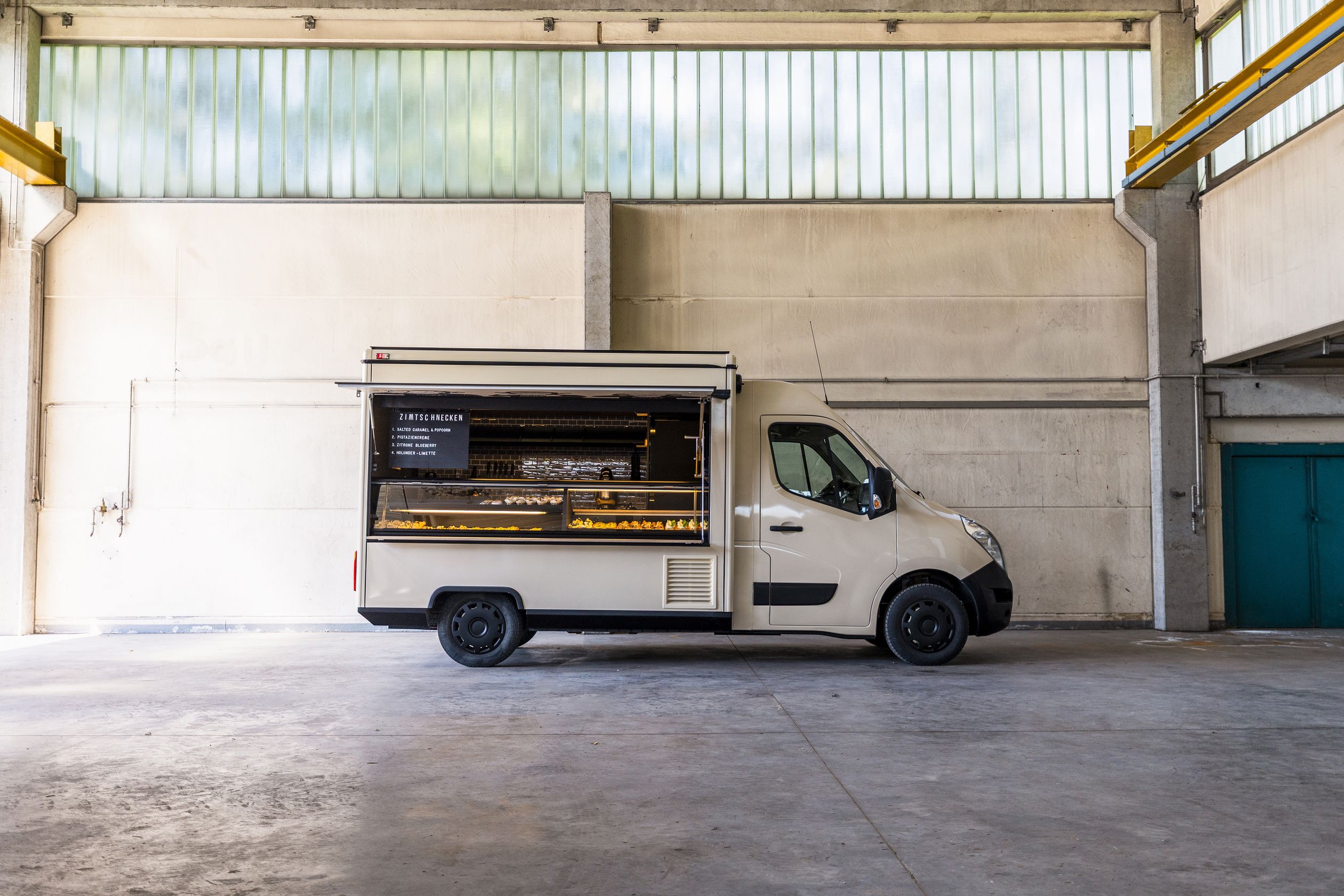 Foodtruck catering lieferwagen event