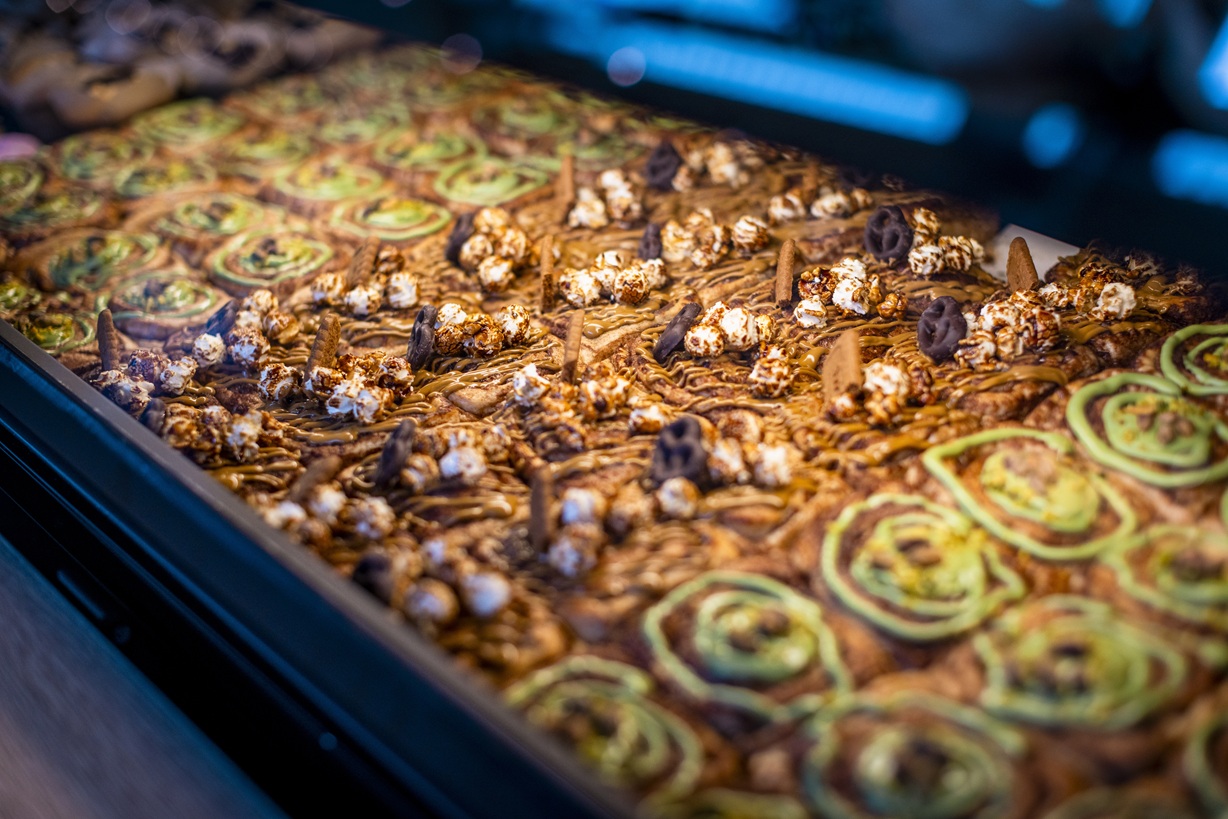 Frische Zimtschnecken